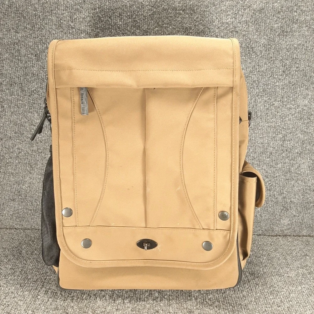 L.L.Bean Traveler Backpack Tan 16